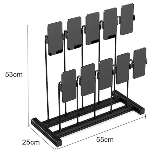Support téléphone flexible multi-appareils ajustable pour 10 caméras - 3