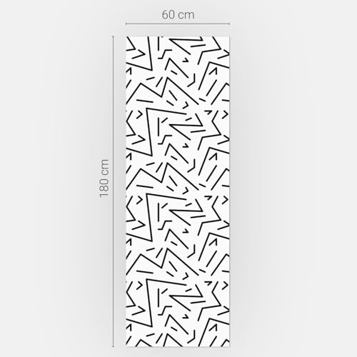 Autocollant porte réfrigérateur 60x180 revêtement adhésif sticker protection cuisine