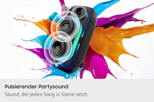 Samsung Sound Tower MX-ST50F/ZG Bluetooth Lautsprecher, Große Partybox