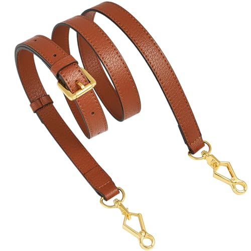 Image of Leather Purse Strap Replacement Crossbody Handbag Long Adjustable