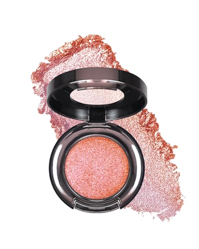 Image of Duochrome Glitter Eyeshadow Palette, Chameleon Orange Red Single Eye Shadow