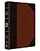 ESV Large Print Wide Margin Bible (TruTone, Brown/Cordovan, Portfolio Design)