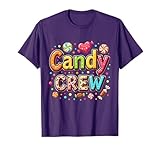 Candy Party Crew Lover Cute Halloween Trick or Treat Outfit T-Shirt