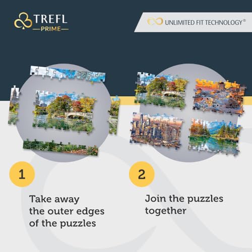 Trefl Autobots - Puzzle de 1000 piezas 26.9"x18.9" | Transformers, Héroes de película, Prime UFT, Entretenimiento creativo, 14+ miniatura 6