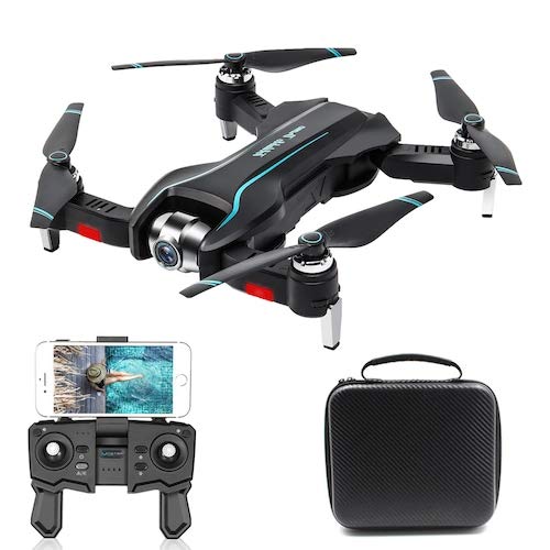 HaiMa S17 Pieghevole Wifi Fpv Rc Drone Quadcopter Con Ultra Hd Camera Toys Optical Flow Positioning - Fotocamera 4K Con Borsa