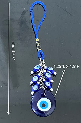 Blue Evil Eye Protection Hanging Amulet Ornament H3 #TOP2