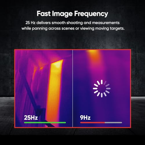 HIKMICRO B01S Thermal Imaging Camera 256 x 192 IR Resolution, SuperScene™, Thermal Camera with WiFi, 3.2" 640 × 480 Resolution LCD Screen, 25Hz Refresh Rate, Handheld 49,152 Pixels Infrared Camera - Image 5