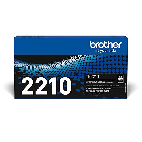 Brother TN-2210 toner laser noir pour éviter les textes flous sur 1200 pages
