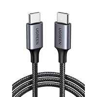 UGREEN Cavo USB C PD 60W, Cable Type C Compatible con iPhone 17 Pro Max Air/16/15 Plus Pro Max, iPad...
