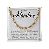 Cadena De Acero Inoxidable Para Hombre - Regalos Para Hombres, Collar Para Hombres De Plata, Regalos Para Hombre Originales, Cadenas De Oro Para Hombres 18k Oro Puro, Regalos Para 14 Febrero