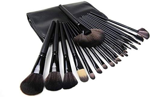 Rsentera-Soft-Bristle-Makeup-Brush-Set-with-PU-Leather-Case-Black-24-Pieces-24-in-1-Makeup-Brush