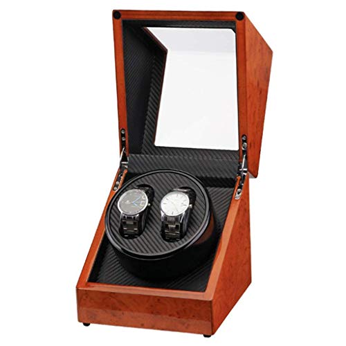 Caja para relojes mecánicos con rotor ultra silencioso para mantener la cuerda de mesa