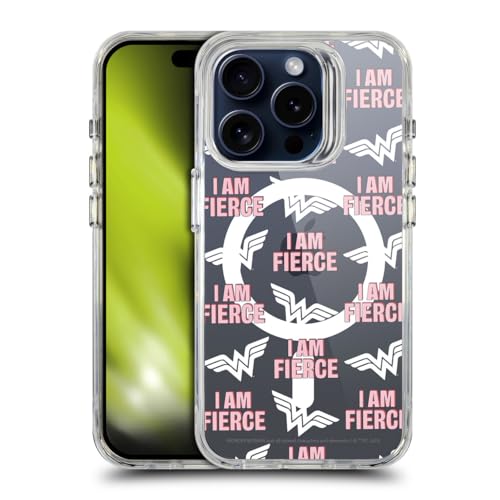 Étui antichoc Wonder Woman iPhone 15 Pro MagSafe avec graphismes de comics