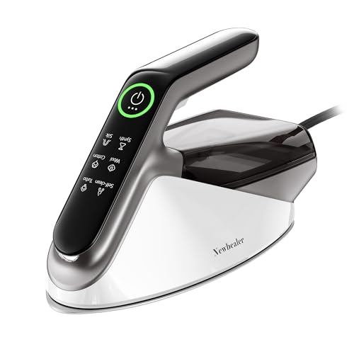 Newbealer Ferro da Stiro a Vapore, Colpo di Vapore 200 g, 4...