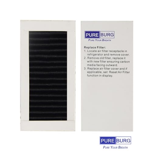 PUREBURG PAULTRA2 Replacement Refrigerator Air Filter Compatible with Frigidaire Paultra II, Pure Air Ultra II, Electrolux 242047805 5303918847 EAP12364179 Replace part 5303918847,12-Pack