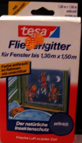 tesa Fly Screen Anthracite 130 x 150