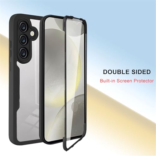 Protection intégrale coque Samsung S25 Plus robuste double couche premium - 3