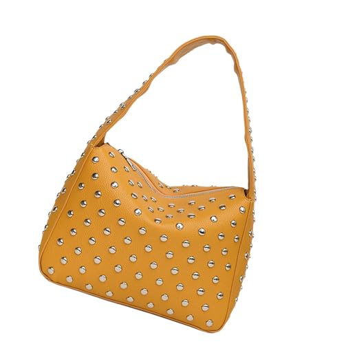Sac en cuir PU de qualité supérieure avec finitions cloutées rock