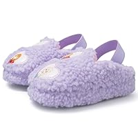 Disney Anna and Elsa Sherpa Scuff Slipper - 9/10