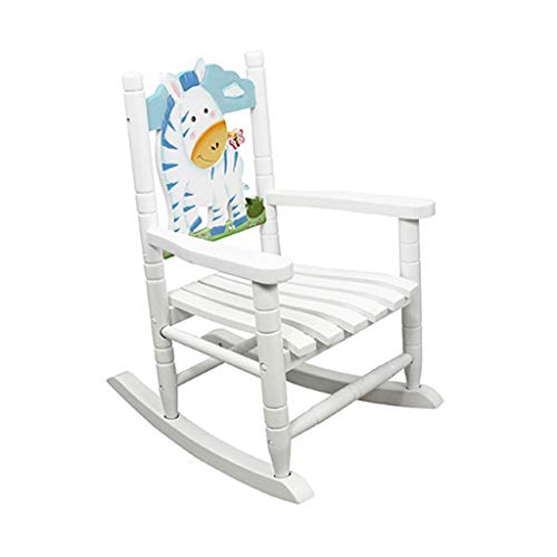 HTPOW-M Kids Rocking Chair, Wooden Fun Safety Lounge Chairs Armchair Child Girl Baby 1118-YY (Color : B)