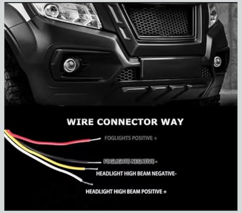 Image of 3-inch IPHPro 3 colour projector with high low beam White Yellow White+Yellow 3000K 4800K 6000K super bright output for car bumpers (Style-1) (style 6)