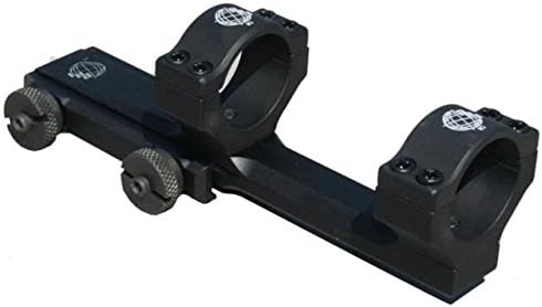 30mm Cantilever Ring Set, Low, Black, 01-030-10L