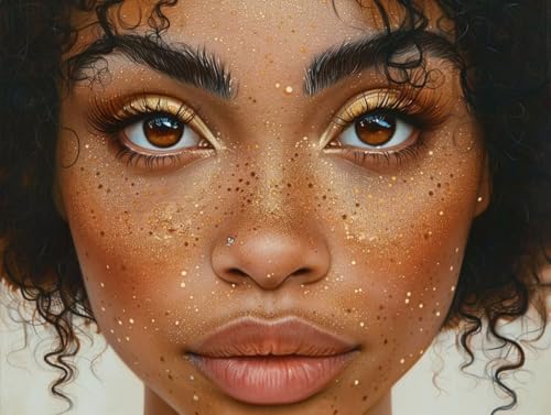 Diamond Painting Beauté Kit Point de Croix Diamant 5D DIY Grand Format 80x110 cm