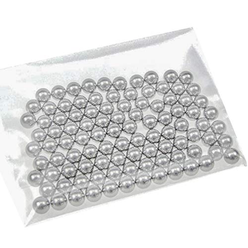Hfs(R) 100 Pieces 1/4" Bracket Bike Loose Bearing Balls Stainless Steel 304 #TOP3