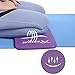REEHUT Yoga Knee Pad, Elbow Pad Cushion Provides Extra Padding& Support for Knees, Wrists and Elbows, 15mm (5/8) Thick Mini Mat with Carrying Strap, for Yoga, Pilates, Floor Exercises Purple