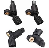 MOSTPLUS ALS465 ALS470 Front & Rear ABS Wheel Speed Sensor For 2000-2006 Audi TT 1998-2010 Volkswagen Beetle 1999-2006 Golf 1999-2005 Jetta（Set of 4 ）