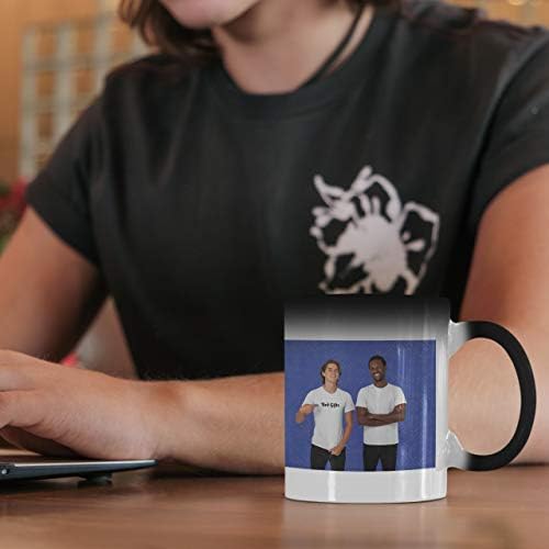 11oz Personalized Magic Coffee Mug with Photo, Picture - Heat Sensitive Custom Coffee Mug | Color Changing Cups, Tazas Magicas Personalizadas