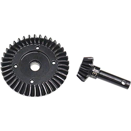 Hot Racing Swra9383 38T/13T Steel Helical Diff Ring/Pinion Stock Ratio Gear Set #TOP19