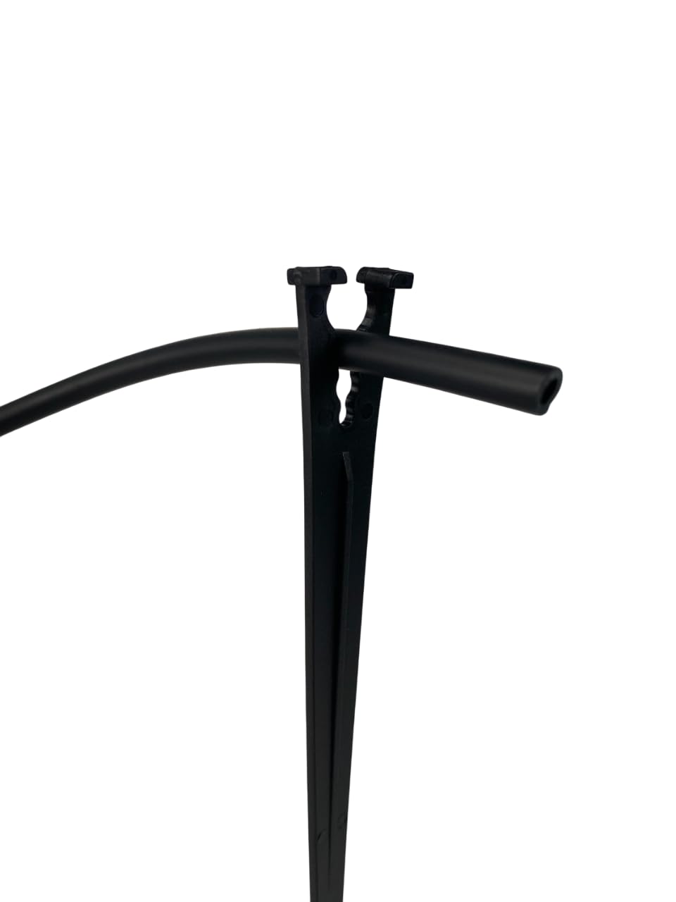 Irrigation Support Stakes Plastic Water Flow Irrigation Dripper Pegs Drip Irrigation Kits Garden Tools for4/6mm Tubing Hose Irrigation Hose Holder & Emitters (50)