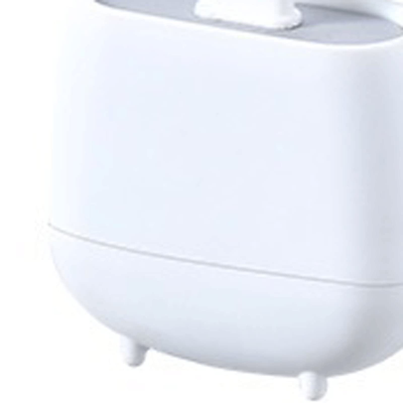 Scopino per WC con Set di staffe di Base Set di setole morbide in Silicone Spazzola per la Pulizia dell'angolo Strumento per la Pulizia del Bagno Accessori per WC