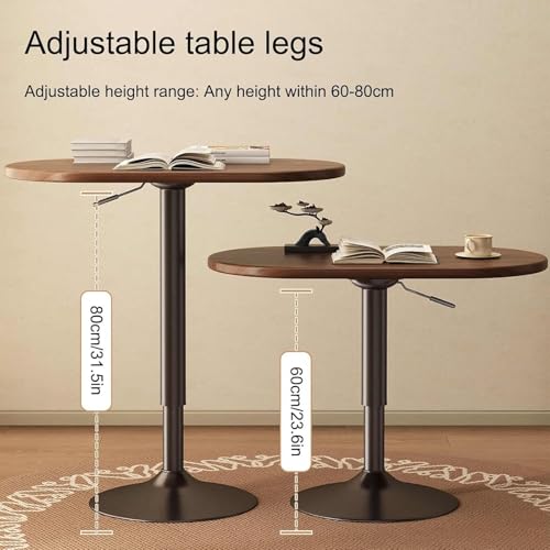 Table d'appoint de style moderne marron en bois de qualité supérieure - 7