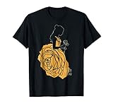Disney Beauty & The Beast Belle A Rose Dress Graphic T-Shirt