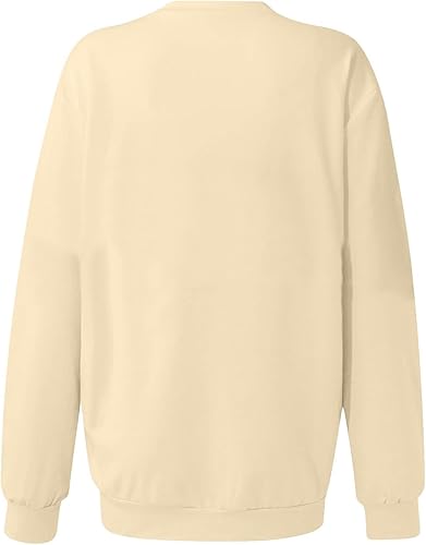 Miniatura 5 de Tops for Women 2023 Long Sleeve Colorblock Round Neck Sweatshirt Casual Comfortable Loose Lightweight Shirts