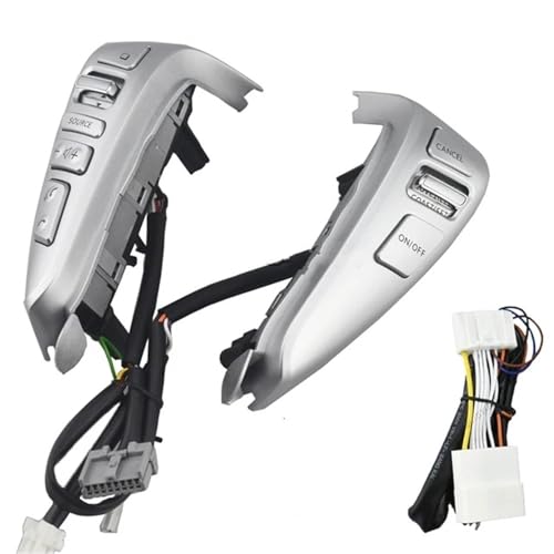 Boutons commande volant Nissan Sentra Versa 2014 interrupteur régulateur 25550-3DA6A