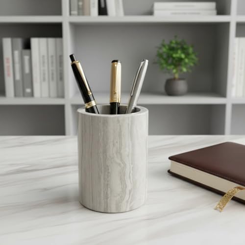 EEJHJNZZ Natural Marble Organizer