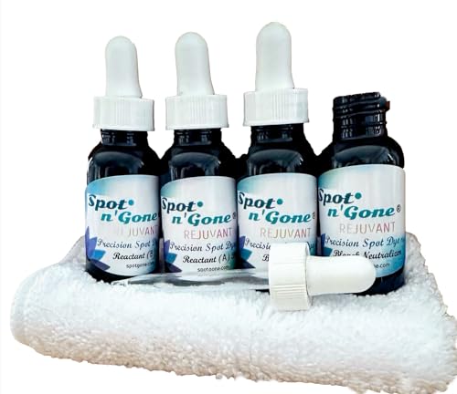 Bleachstain® Precision Carpet Spot Dye Kit | Bleach Stain Repair Kit | for Spots and Drips Smaller Than Pea Size | for All Medium Shades and Colors of Nylon...