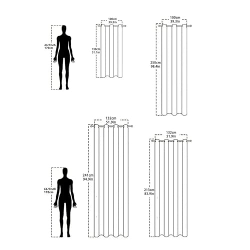 Rideaux occultants de salon ambiance cosy kaki wave W132 x H241cm
