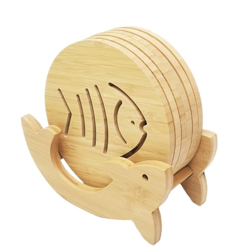 鍋やフライパン用 鍋敷き - 木製 熱い料理用マット スタンド付き - 耐熱性ラウンドテーブルプロテクター ダイニングカウンター 家庭用 日常食事 パーティー ピクニック 家族団らん アウトドア活動用 - アウトドアピクニック ビュッフェパーティー 家族の