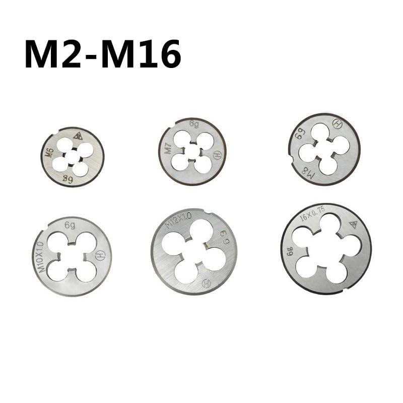 Matriz de Rosca Derecha para Tornillos de máquina métricos, M10x1,5