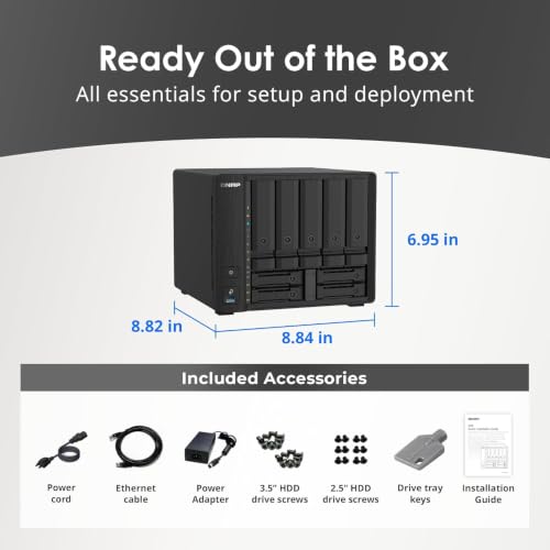 Deluxe 10GbE NAS storage system System product image