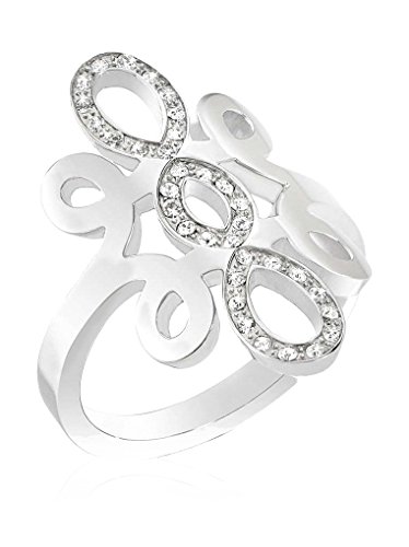Preisvergleich Produktbild Morellato Damen-Ring Edelstahl mattiert Gr. 58 (18.5) - SAAJ24012