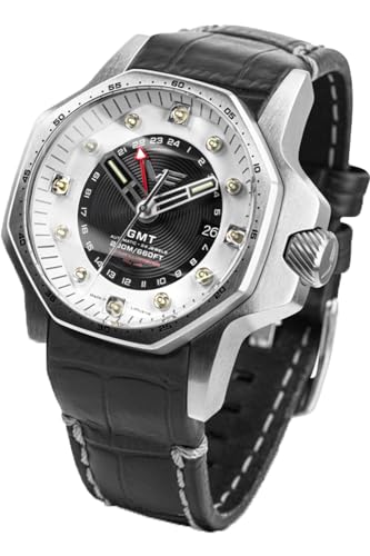 Vostok Europe Atomic Age NH34-640A702 Herren-Armbanduhr, analog, Automatik, mit Lederarmband