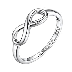 4.Plain Infinity Ring (custom)