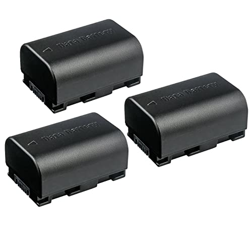 Kastar BN-VG107 Battery 3-Pack Replacement for JVC GZ-HM980 GZ-HM990 GZ-MG680 GZ-MG750 GZ-MG750AU GZ-MG750AUC GZ-MG750BEK GZ-MG750BEU GZ-MG750BU GZ-MG750BUC GZ-MG750BUS GZ-MG750RU Camera
