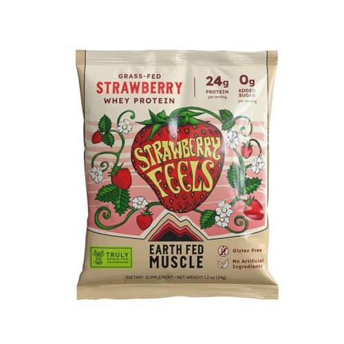 Earth Fed Muscle Strawberry Whey
