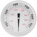67088 67731 Accurate Lid Grill Thermometer for Weber Genesis Grill Replacement Thermometer Gauge for Most Weber Genesis Parts, Weber Genesis GS4 2 &Summit SER, Weber Genesis E310 E330 S330, 2 3/8" dia